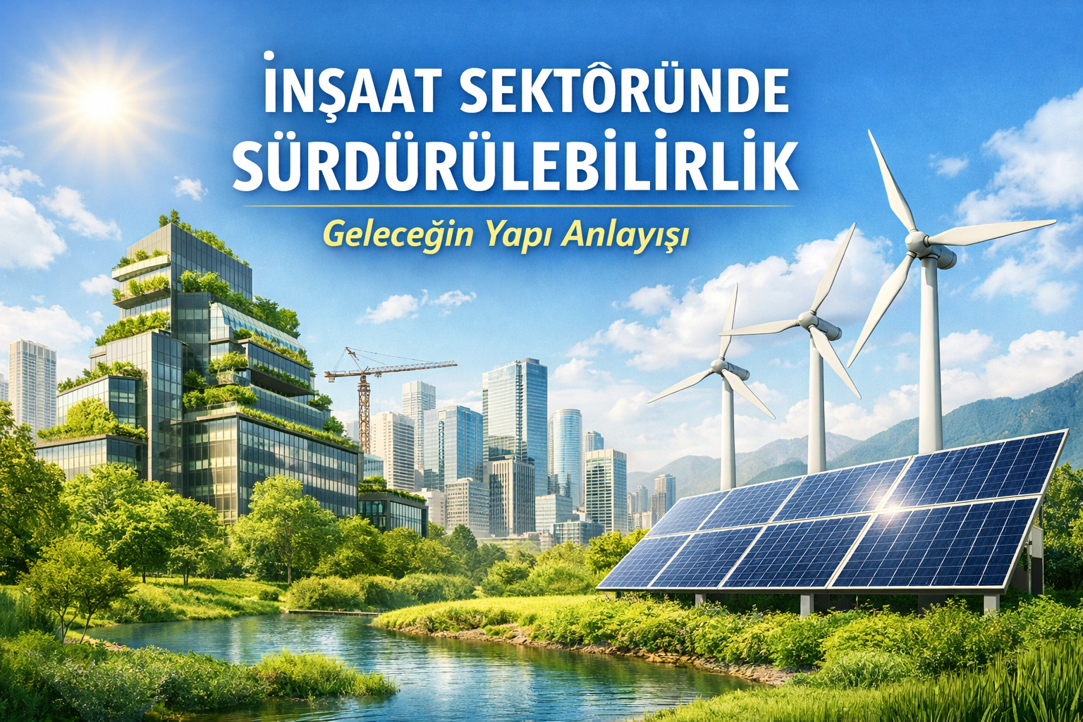 İnşaat Sektöründe Sürdürülebilirlik  Geleceğin Yapı Anlayışı