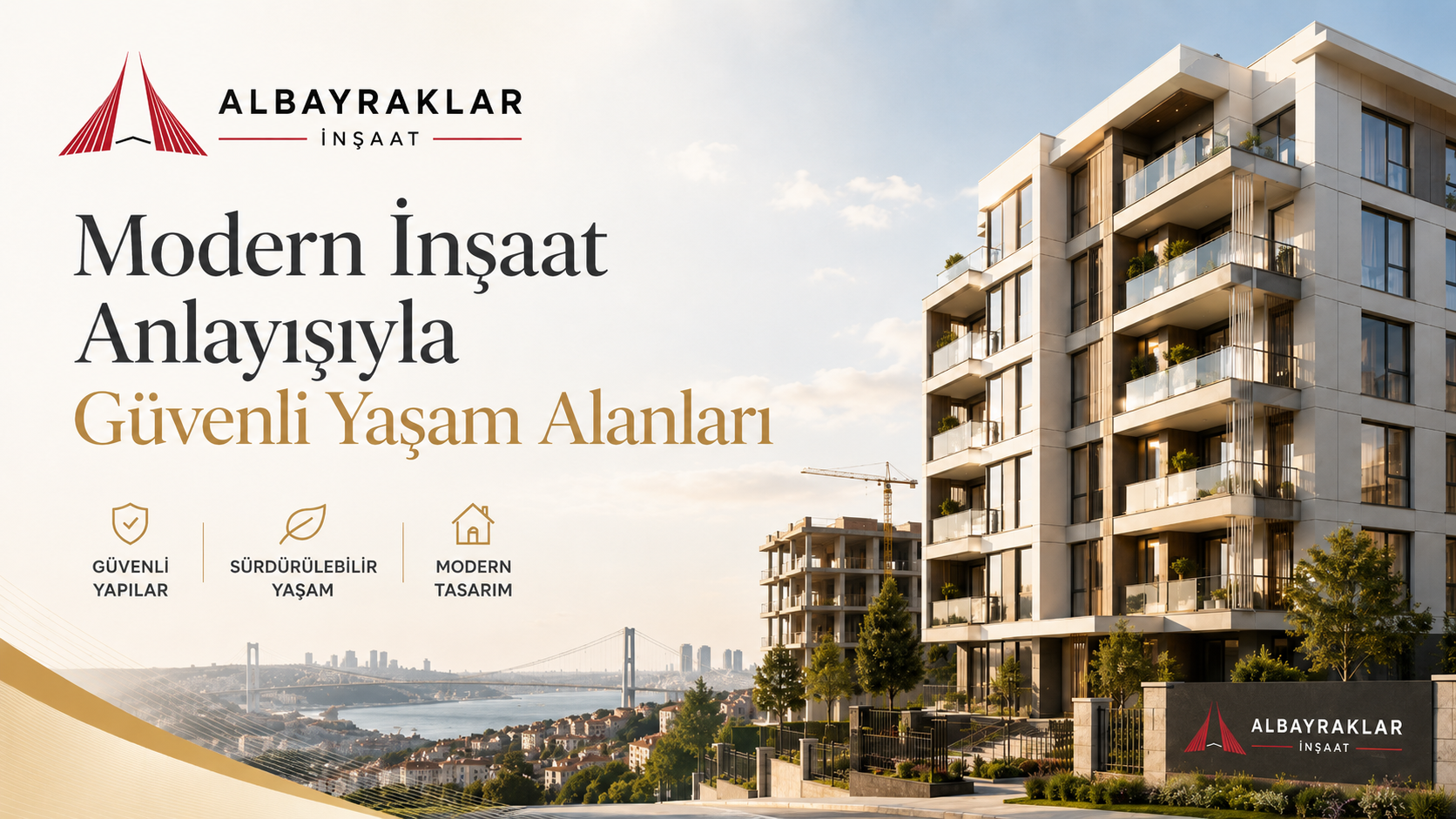 Modern İnşaat Anlayışıyla Güvenli Yaşam Alanları