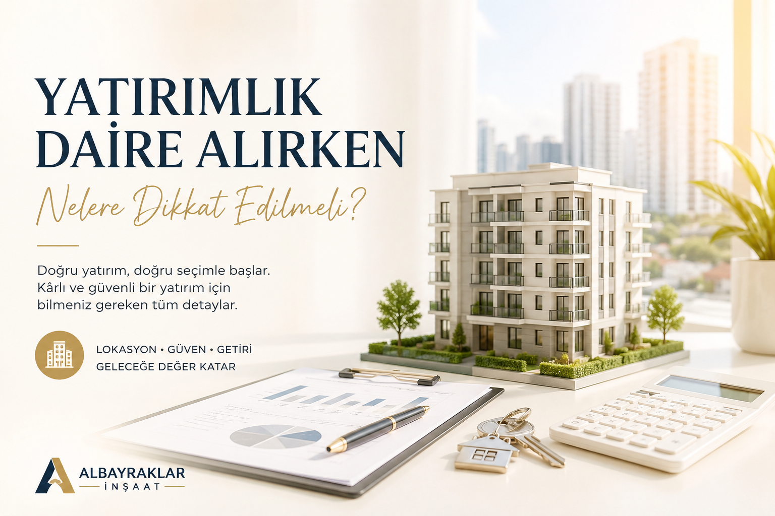 Yatırımlık Daire Alırken Nelere Dikkat Edilmeli?