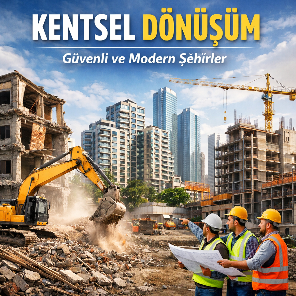 Kentsel Dönüşüm Nedir? Güvenli ve Modern Şehirler İçin Büyük Fırsat